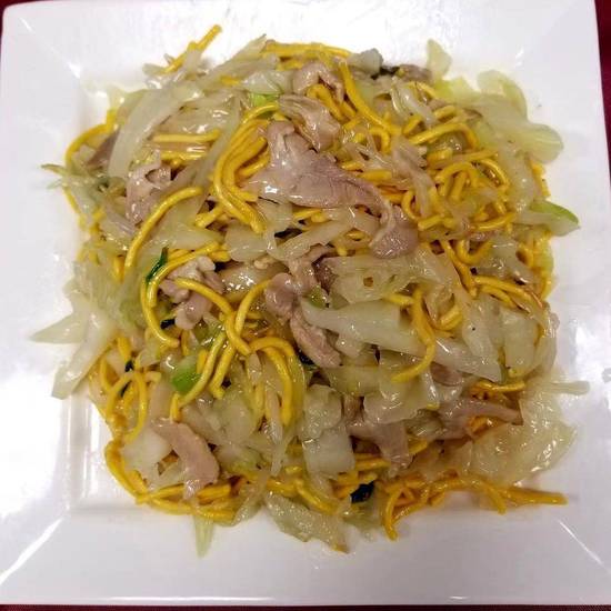 Sliced Chicken Chow Mein – 雞肉炒麵